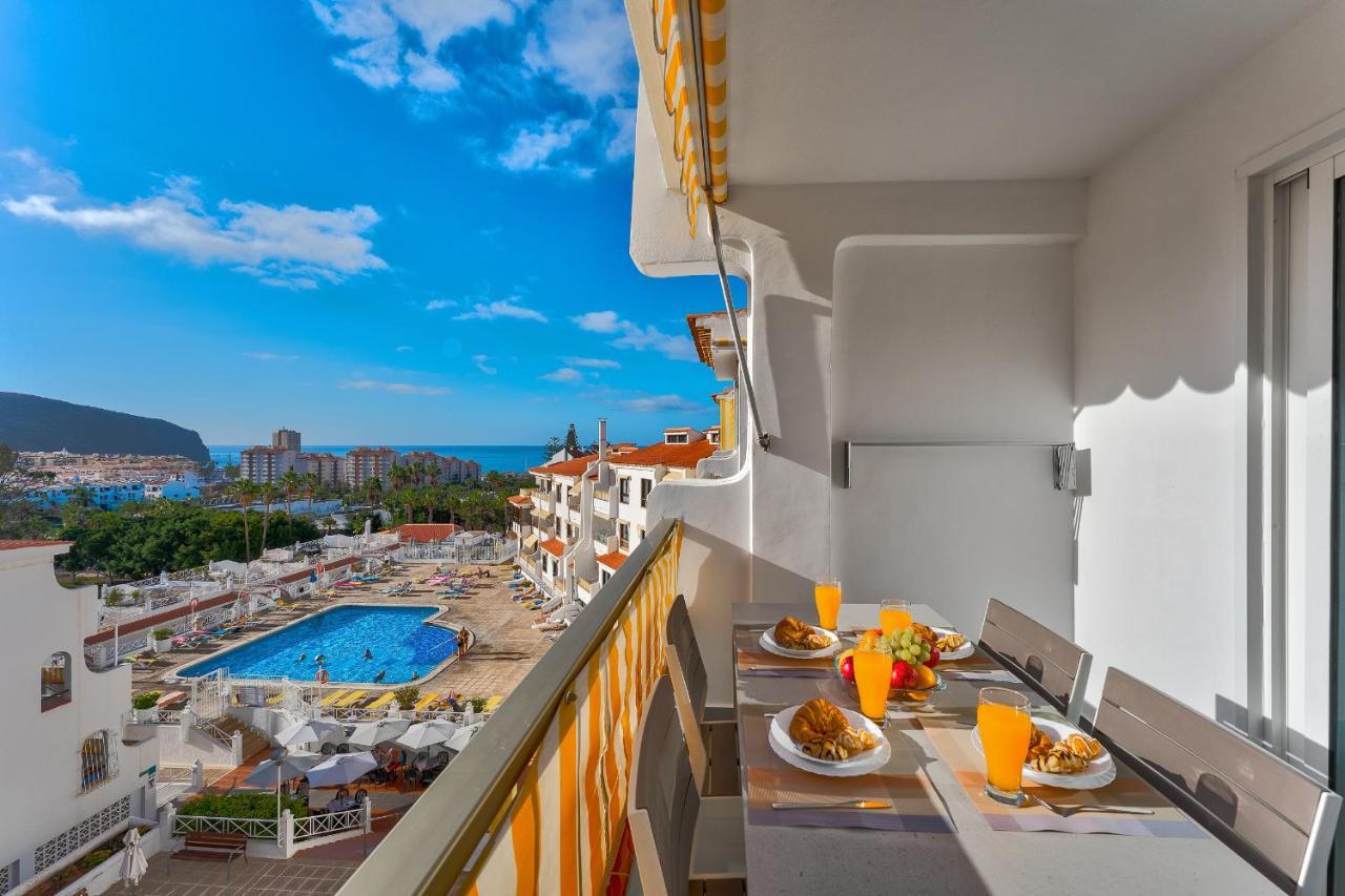 Loscristianos Luxury Aircon Sunny Aptm Sea View Arona  Bagian luar foto