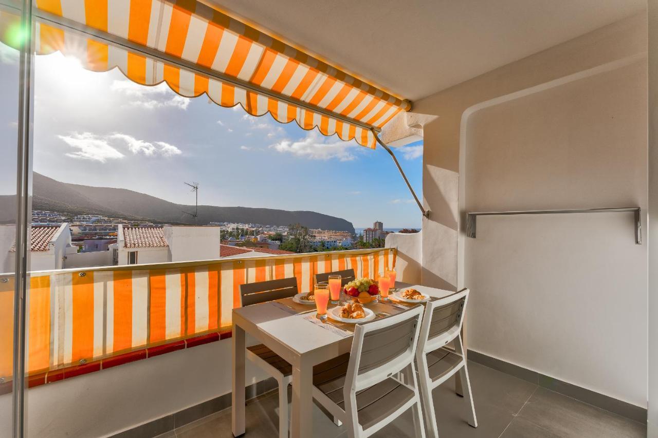 Loscristianos Luxury Aircon Sunny Aptm Sea View Arona  Bagian luar foto
