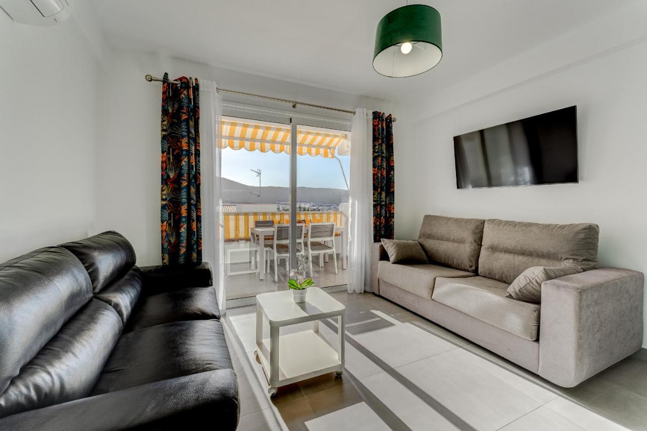 Loscristianos Luxury Aircon Sunny Aptm Sea View Arona  Bagian luar foto