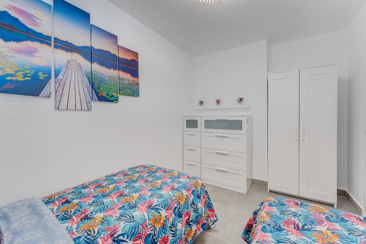Loscristianos Luxury Aircon Sunny Aptm Sea View Arona  Bagian luar foto